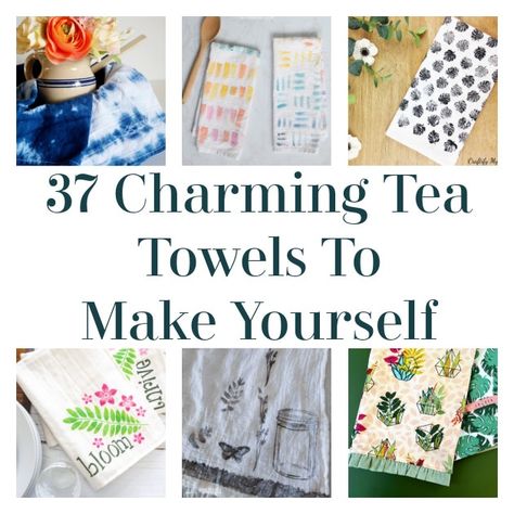 Hello, DIYers! Do you ever get an itch for a DIY project but you don’t want to start something that will take hours and hours on end? Then this is for you! Making your own tea towels is a great, quick project that allows you to enjoy creating something custom and charming for your home, […] The post 37 Charming Tea Towels To Make Yourself appeared first on DIY Projects by Big DIY Ideas. Making Tea Towels, T Towels Ideas, Stamped Tea Towels Diy, Diy Christmas Tea Towels, Christmas Tea Towels Diy, Christmas Towels Diy, Tea Towel Crafts Projects, Making Your Own Tea, Tea Towel Diy