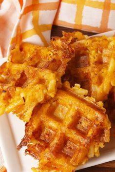 30+ Waffle Iron Recipes - How to Cook With Your Waffle Iron Waffle Iron Recipes, Cheese Waffles, Waffle Maker Recipes, Foods With Iron, Waffle Iron, Waffle Recipes, Waffle Maker, Pancakes And Waffles, Cheese Recipes