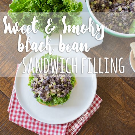 Bean Sandwich, Vegan Sandwich Filling, Sandwich Spread Recipes, Nutritarian Recipes, Vegetarian Burgers, Healthy Munchies, Sandwich Fillers, Sourdough Sandwich, Sandwich Fillings