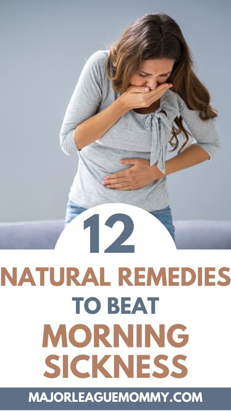 Get morning sickness relief! Here are some home remedies for nausea that will help you overcome morning sickness. These morning sickness remedies can help you survive that first trimester. Follow Major League Mommy for even more pregnancy hacks! Natural Morning Sickness Remedies, Morning Sickness Symptoms, Nausea During Pregnancy, Sickness Remedies, Morning Sickness Relief, Morning Sickness Remedies, Nausea Pregnancy, Scratch Cooking, Sick Remedies