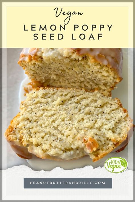 Poppy Seed Loaf, Lemon Poppy Seed Loaf, Gluten Free Vegan Recipes Desserts, Seed Loaf, Gluten Free Vegan Bread, Poppyseed Cake, Lemon Poppyseed Bread, Lemon Poppyseed Cake, Vegan Gluten Free Desserts