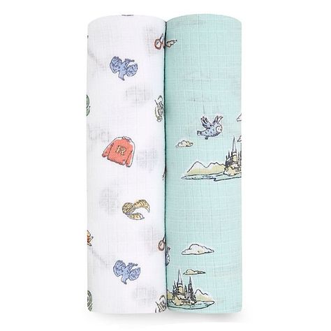 aden + anais™ essentials 2-Pack Harry Potter Muslin Swaddle Blankets | buybuy BABY Coastal Crib Sheets, Harry Potter Prints, Ocean Crib Sheets, Under The Sea Baby Blanket, Nautical Baby Room Blankets, Aden And Anais, Aden Anais Swaddle, Baby Muslin Swaddle, Buybuy Baby