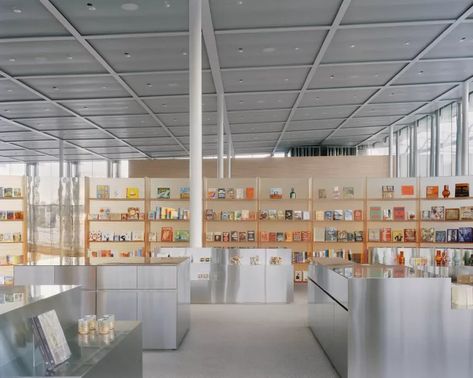 Arkansas Museum of Fine Arts launches its new design | Wallpaper Shoe Storage Display, Virgin Megastore, Modern Store, Australian Interior Design, Interior Design Awards, Japanese Architect, Furniture Cabinet, Museum Shop, Scale Design