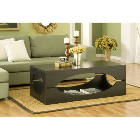 ~~great reviews Couch Coffee Table, Classic Coffee Table, Brown Coffee Table, Table Decor Living Room, Cool Coffee Tables, Living Room Spaces, Wooden Coffee Table, Rectangular Coffee Table, Furniture Of America