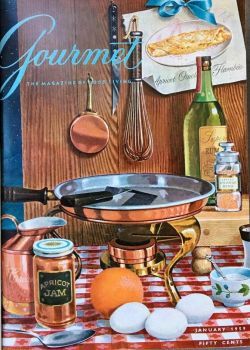 Vintage Food Posters, Gourmet Magazine, Retro Sweets, New Yorker Covers, Winter Comfort Food, Vintage Dessert, Retro Photography, Retro Ads, Art Deco Posters