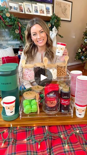 Coco Bar Ideas, Magnolia Mercantile, Hot Chocolate Bar Ideas, Christmas Crockpot, Hot Cocoa Bar Ideas, Christmas Hot Cocoa Bar, Christmas Crockpot Recipes, Coconut Bar, Hot Cocoa Party