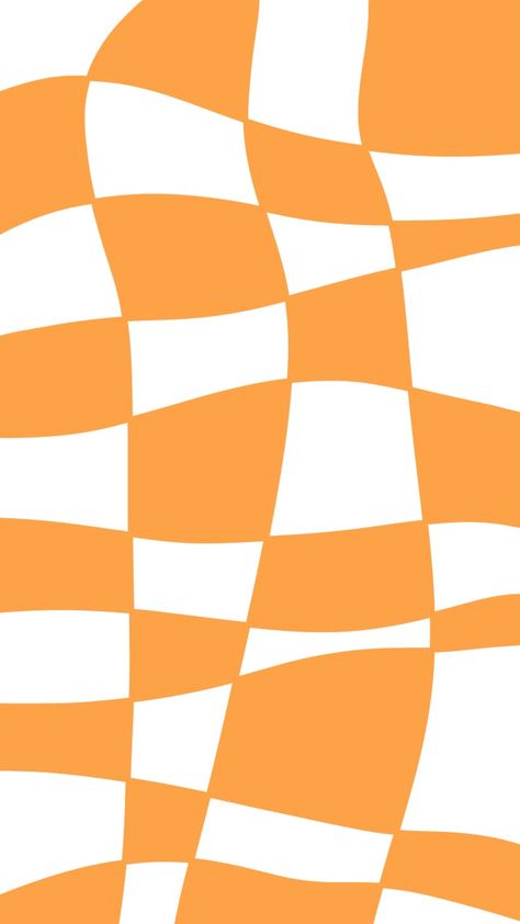 Orange Checkered Background, Orange Wallpapers, Checkered Background, Orange Aesthetic, Preppy Wallpaper, Orange Wallpaper, Phone Backgrounds, Mac, Wallpapers