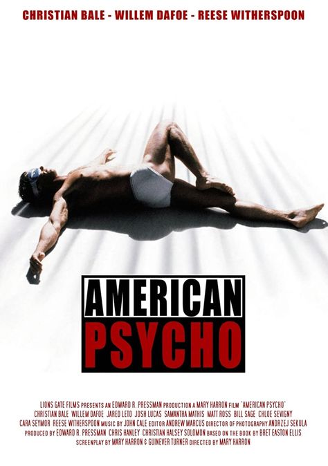 American Psycho (2000) American Physco, Matt Ross, Samantha Mathis, Josh Lucas, Zombie Land, Tv Series Online, Movies 2019, Christian Bale, Film Serie