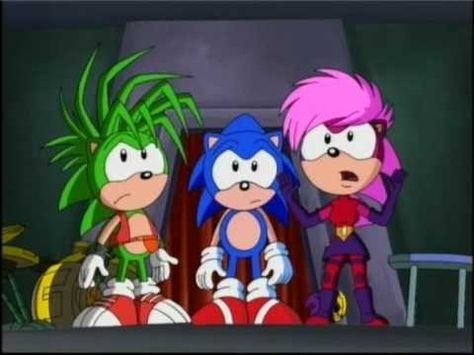 sonic underground Sonic Cartoon, Sonic Underground, Spooky Games, Sega Genesis Games, Japanese Video Games, Nintendo Sega, Duo Halloween Costumes, Sonic And Amy, Blue Hedgehog