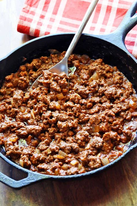 Keto Sloppy Joes Recipe - Healthy Recipes Blog Keto Sloppy Joes, Low Carb Sloppy Joes, Healthy Sloppy Joes, Carb Friendly Recipes, Paleo Gluten Free Recipes, Healthy Entrees, Homemade Sloppy Joes, Keto Beef Recipes, Ground Chicken Recipes