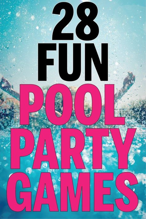 28 Fun Swimming Pool Games for All Ages #water #kidsactivities #summerfun #games. Go for more info 👉https://whispers-in-the-wind.com/top-pool-games-for-kids-fun-and-exciting-water-activities/?kids38 Pool Games For Teens, Pool Games Kids, Pool Games To Play, Pool Party Activities, Fun Pool Games, Swimming Games, Swimming Pool Games, Pool Party Games, Games For All Ages