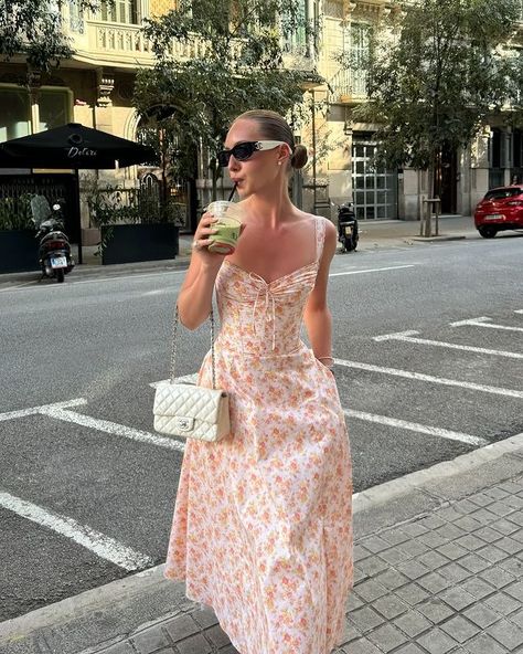 All Posts • Instagram European Summer Outfits, Outfit Check, Warm Weather Outfits, Girly Dresses, Big Thanks, European Summer, Top Pick, Spring Summer Outfits, Parisian Style