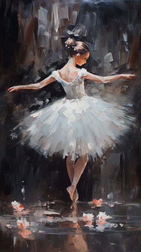 Top Artwork managed by ThetaCursed, License: CC BY-NC 4.0 Ballerina Canvas Painting, Ballet Painting Acrylic, Easy Ballerina Drawing, Ballerina Paint, Ballerina Pictures, Dancer Artwork, Ballerina Art Paintings, Ballerina Drawing, Ballet Painting