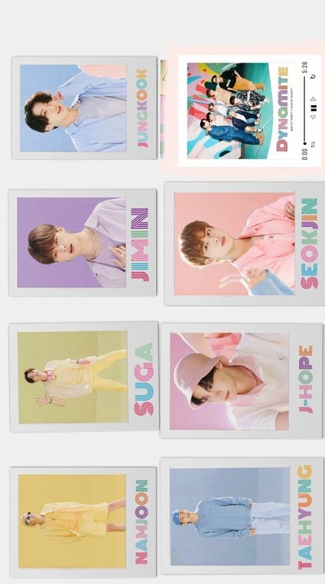 Bts Stickers Printable, Polaroid Bts, Photocards Bts, Bts Diy, Bts Journal, Bts Poster, Bts Polaroid, Bts Aesthetic Wallpaper For Phone, Bts Group Photos