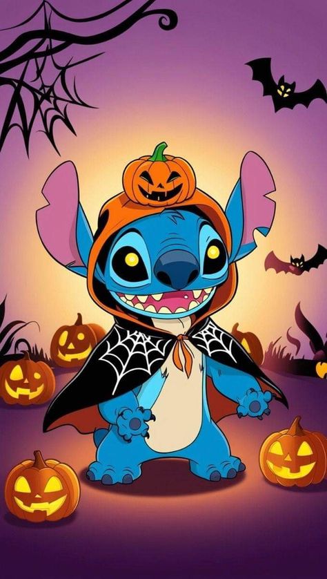 Disney Autumn Wallpaper, What Wallpaper, Halloween Stitch, Lilo And Stitch Characters, ليلو وستيتش, Helloween Wallpaper, Happy Halloween Pictures, Halloween Wallpaper Iphone Backgrounds, The Best Wallpapers