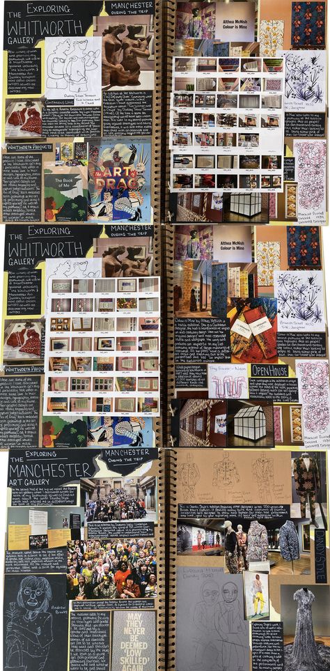 A Level Art Sketchbook Research Page, Croquis, Level 3 Art And Design, Fine Art Degree Sketchbook, Graphic Design A Level Sketchbook Ideas, Gcse Art Book Layout Ideas, Alevel Graphics Sketchbook, Gcse Art Trip Page, A Level Mood Board