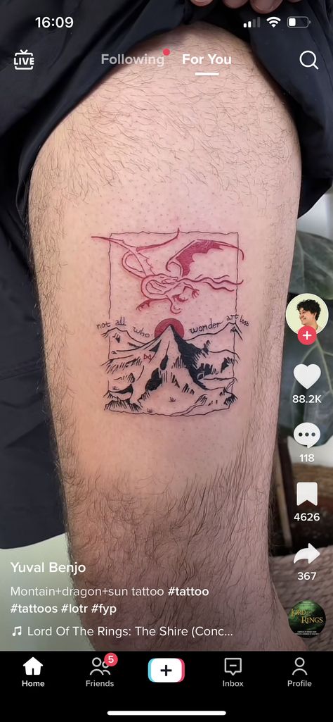 Lotr Tattoo Samwise Gamgee, Lord Of The Rings Tattoo Simple, Merry And Pippin Tattoo, Aragorn Crown Tattoo, The Hobbit Inspired Tattoos, Morgoth Tattoo, Contemporary Art Tattoo, Bilbo Tattoo, Subtle Lord Of The Rings Tattoo