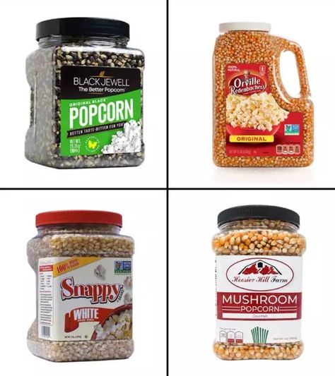 Types Of Popcorn, Healthy Popcorn, White Popcorn, Best Popcorn, Watching A Movie, Popcorn Snacks, Popcorn Kernels, Gourmet Popcorn, Popcorn Recipes