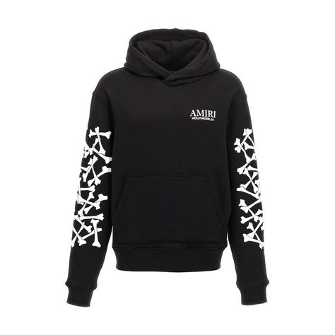 'Bones Stacked' Cotton Hoodie With Contrast Print, Kangaroo Pocket, Long Cuffed Sleeves. Color: White/Black Size & Fit: True To Size Fit Composition: 100% Cotton Made In: United States Sku: Jul-Amjyhd1051black Welcome To The Official Luosophy Poshmark Closet! Luosophy Is A Luxury Brand Reselling Company Founded In San Diego, Ca From 2016. All Our Products Are Imported From Italy And Sold In The Usa. We Do Our Best To Provide High Fashion, Luxury Items At Affordable Prices. We Guarantee All Our P Amiri Hoodie, Destroyed Sweater, Cardigan Sweater Pattern, Long White Cardigan, White Sweater Cardigan, Hype Clothing, Cashmere Hoodie, Team T Shirts, Navy Sweaters