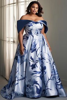 Flowy ball gown