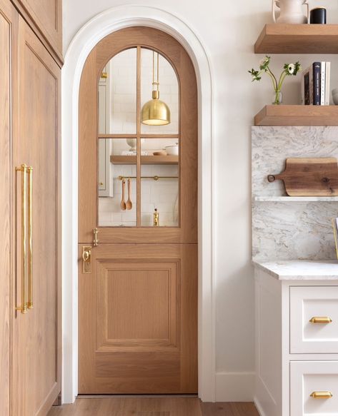 Arched Pocket Doors Pantry, Arched Pocket Door Pantry, Curved Pantry Door, Arched Wood Doors Interior, Arch Door Pantry, Arch Pocket Sliding Door, Arched Dutch Door, Arched Pocket Doors Interior, Arch Pantry Door