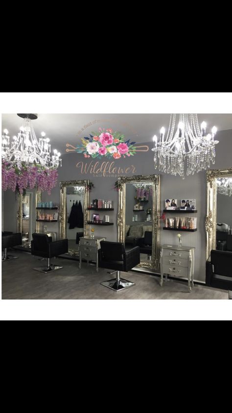 Purple Hair Salon Decor Ideas, Makeup Studio Decor, Salon Design Ideas, Dog Thoughts, Hair Salon Design, Salon Suites Decor, Hair Salon Decor, Salon Suites, Boutique Ideas