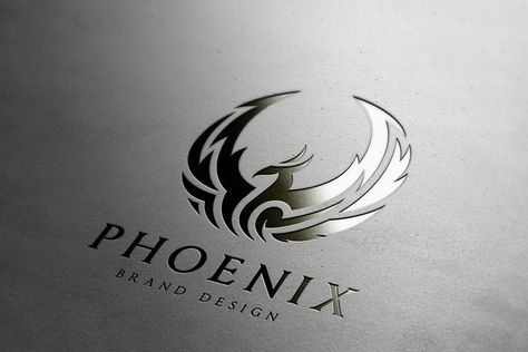 Phoenix #Phoenix#Logo#Templates Phoenix Images, Phoenix Logo, Bird Logo Design, Logo Samples, Phoenix Design, Logo Idea, Luxury Business Cards, Event Poster Design, Logo Design Art