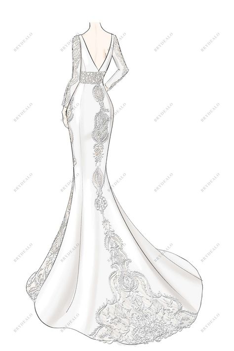 Get inspired by classic tailoring in fashion design, featuring timeless and refined garment construction. Croquis, Designer Dress Sketch, Wedding Dress Sketch, Tulle Overskirt, Fashion Design Inspiration, African Hair Wrap, Clothing Templates, Dress Sketch, Wedding Dress Sketches