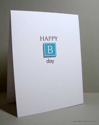 ... Scrabble Cards, Simple Card Designs, Rubber Stamping Cards, Easy Cards, Gotta Work, Scrabble Letters, Birthday Cards For Boys, Birthday Cards For Men, Do It Again