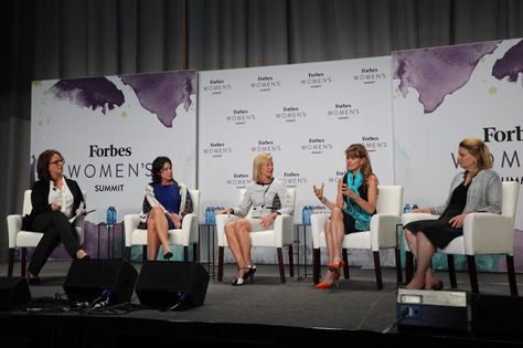 The panelists debate during the "Power of Business: The Way Forward" discussion. Women Panel Discussion, Forbes Women, Female Leaders, Panel Discussion, Women Leaders, Wedding Show, 2024 Vision, Love People, No Way