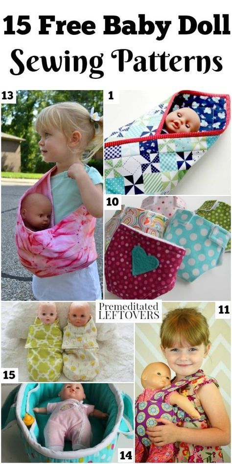 Perlengkapan Bayi Diy, Diy Sy, Baby Doll Clothes Patterns, Doll Carrier, Baby Doll Pattern, Diy Bebe, Sew Ins, Doll Sewing, Beginner Sewing Projects Easy