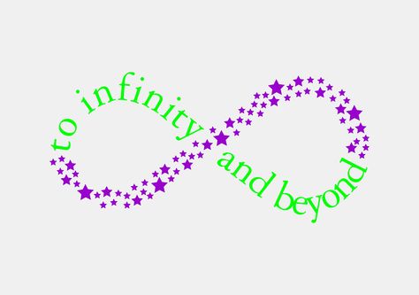 To Infinity and Beyond! Beyond Tattoo, Infinity Drawings, Infinity Wallpaper, Architectural Graphics, Bronze Anniversary Gifts, Bronze Gifts, Infinity Tattoos, World Party, Favorite Sayings