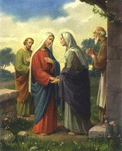 The Visitation of the Blessed Virgin Mary Rosary Novena, Rosary Mysteries, Happy Feast Day, Saint Elizabeth, Rosary Prayer, Holy Rosary, Blessed Mother Mary, Holy Mary, Hail Mary