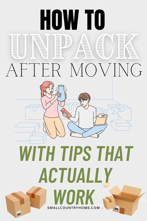 how to unpack after moving Move In Tips Apartments, What To Move First When Moving, Unpacking Kitchen After Moving, Packing Order For Moving, Moving In 2 Weeks, Most Efficient Way To Pack For Moving, How To Move House Easily, Moving Hacks And Shortcuts, How To Unpack After Moving