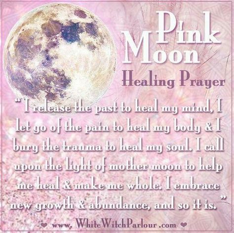 April 19, 2019 – Witches Of The Craft® Pink Moon Meaning, Full Moon Spells, Moon Healing, Moon Meaning, Moon Spells, Full Moon Ritual, Moon Witch, White Witch, Wiccan Spells