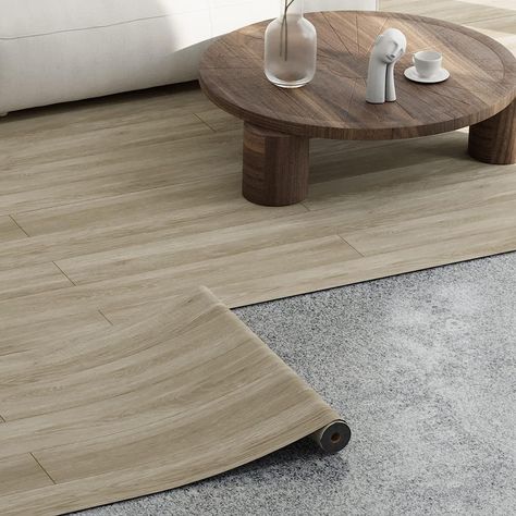 Oxdigi Peel and Stick Vinyl Flooring Roll 24"x 196"/ 32 Sq.Ft, Self Adhesive Vinyl Floor Tiles Wood Plank Look Flooring, Waterproof Wear-Resistant for Living Room Bedroom Kitchen RV, Grey Wood Plank Check more at https://goodshome.lovestoblog.com/oxdigi-peel-and-stick-vinyl-flooring-roll-24x-196-32-sq-ft-self-adhesive-vinyl-floor-tiles-wood-plank-look-flooring-waterproof-wear-resistant-for-living-room-bedroom-kitchen-rv-grey-wo/ Peel And Stick Vinyl Flooring, Vinyl Flooring Rolls, Adhesive Floor Tiles, Temporary Flooring, Plant Texture, Peel And Stick Floor, Vinyl Floor Tiles, Floor Stickers, Peel And Stick Vinyl