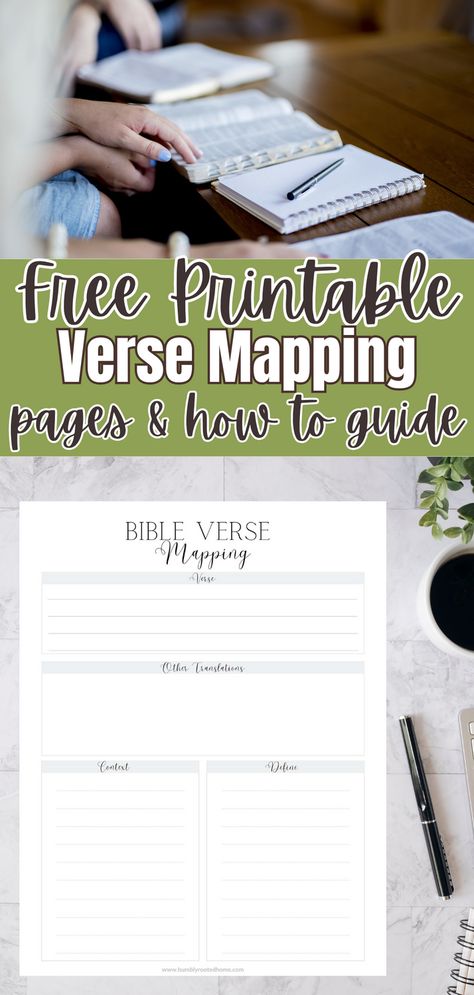 How to Verse Map plus Free Printables! Free Verse Mapping Printables, Bible Mapping Free Printable, Bible Verse Mapping Free Printable, Verse Mapping For Beginners, Verse Mapping Scriptures, Scripture Mapping, Verse Mapping Template, Bible Quilting, Bible Verse Mapping