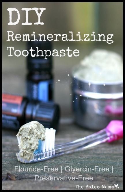 DIY Remineralizing Toothpaste | www.thepaleomama.com Calcium Bentonite Clay Toothpaste, Tooth Remineralizing, Mineralizing Toothpaste, Healing Cavities, Teeth Problems, Remineralizing Toothpaste, Diy Toothpaste, Toothpaste Recipe, Homemade Toothpaste