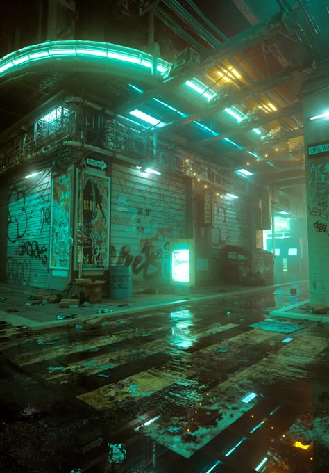 Dystopian Cyberpunk City, Arcane Undercity Aesthetic, Cyberpunk City Concept Art, Cyberpunk City Art, Cyberpunk City Aesthetic, Cyberpunk Landscape, Cyberpunk Architecture, Cyberpunk Environment, Cyberpunk Background