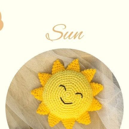 Sun Pattern Crochet, Crochet Sun Amigurumi, Small Sun Crochet Pattern, Sun Amigurumi Free Pattern, Crochet Sun Plush, Sunshine Pillow Crochet Pattern, Amigurumi Free, Baby Party, Amigurumi Free Pattern