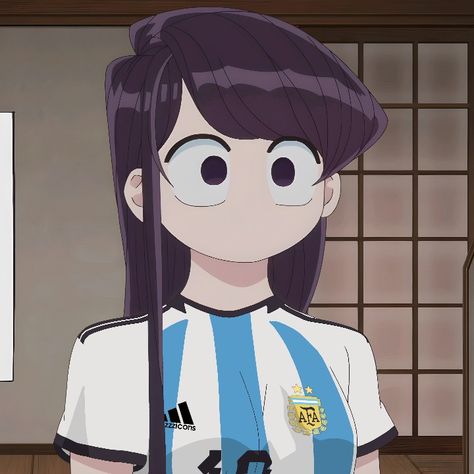 Komi San, An Anime, Purple Hair, Soccer, Purple, Hair, Anime, Blue, Football