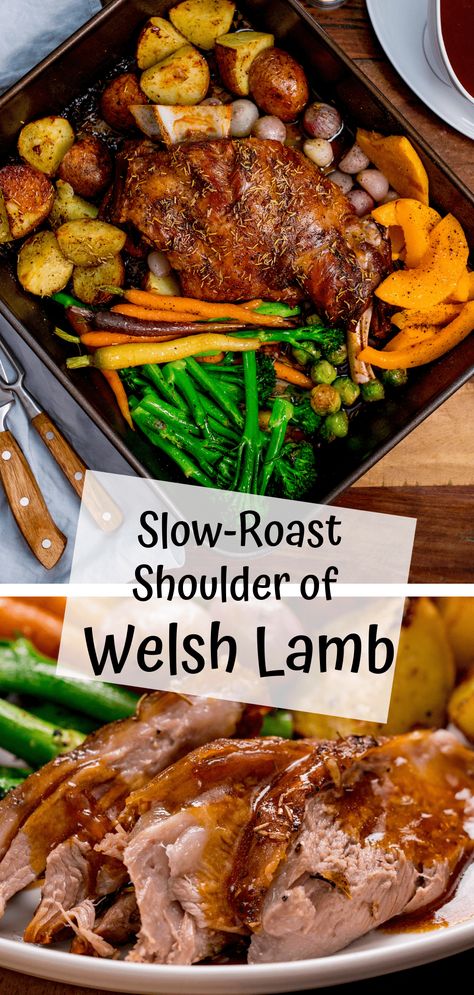 Slow Cooked Shoulder Of Lamb, Shoulder Lamb Recipes, Shoulder Of Lamb, Roast Lamb Shoulder Recipes, Lamb Shoulder Roast Recipes, Lamb Roast Recipes, Lamb Shoulder Recipes, Roast Lamb Dinner, Shoulder Of Lamb Recipes