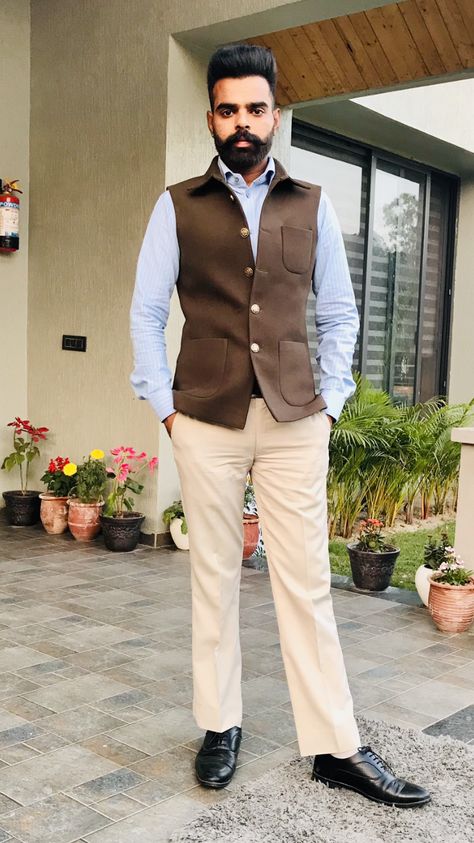 Mens Koti Design, Kurta And Coat For Men, Koti Jacket For Men, Half Jacket For Men, Pant Shirt With Nehru Jacket, Nehru Jacket For Men Formal, Coat Pant For Men, Formal Pants Women, Nehru Jacket For Men