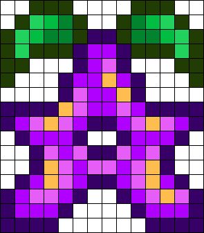 Stardrop Stardew Valley Perler Bead Pattern / Bead Sprite Stardew Valley Blanket, Stardew Sprites, Stardew Valley Grid Art, Stardew Valley Pixelart, Stardew Valley Bouquet, Stardew Valley Strawberry, Perler Stardew Valley, Pixel Art Pattern Stardew Valley, Stardew Valley Pearl Beads