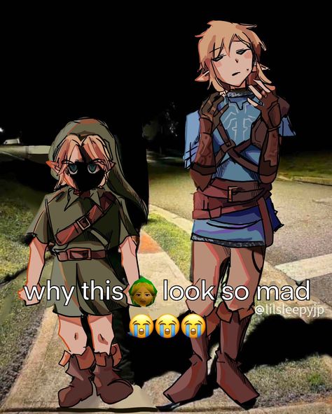 majoras mask link would be terrifying irl 😭😭😭 #legendofzelda #art #meme #majorasmask #breathofthewild #totk #botw Link And Zelda Ocarina Of Time, Link Loz Meme, Totk House Design, Majoras Mask Gif, Link Frostbite Armor, Linked Universe Four, Zonai Link, Zelda And Link Matching Pfp, Hero Of Time Link