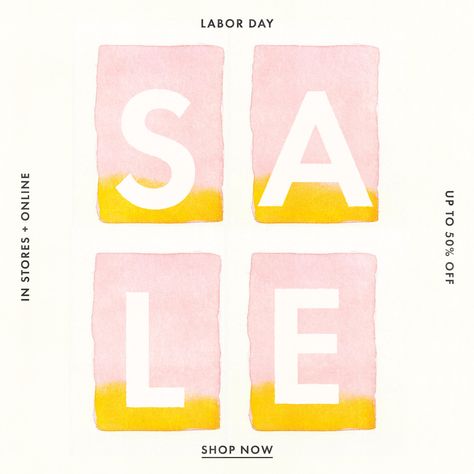 Coupon Friday: Labor Day Edition | August 31 2018 at 09:00AM | #Coupon Friday #Shop ABLE coupon coupons deals dRA Los Angeles Labor Day Nine West Rebecca Minkoff sale sales shopping Los Angeles, Sale Typography, Poster Sale, Sale Email, Email Ideas, Video Marketing Strategies, Sale Ads, Email Design Inspiration, Promotional Design