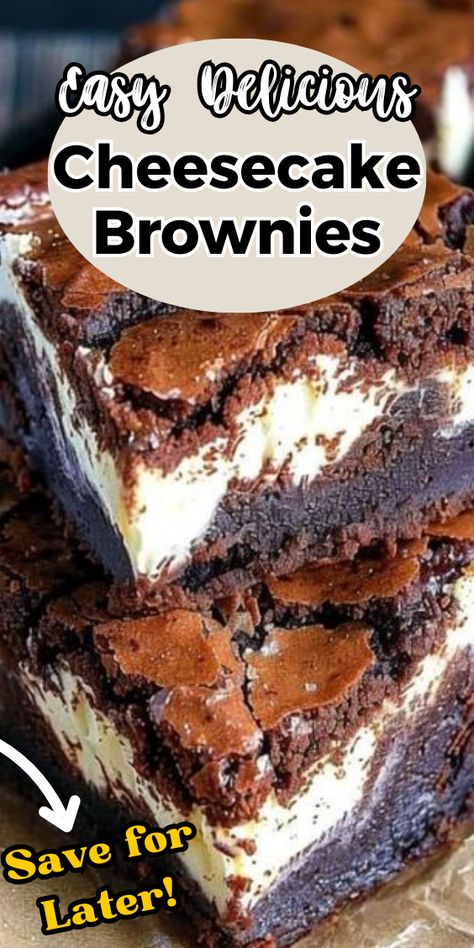 Cheesecake Brownies Hot Fudge Cheesecake Brownies, Cheesecake Brownies With Box Brownies, Brownie Chocolate Chip Cheesecake, Blueberry Cheesecake Brownies, Brownie Board Ideas, No Bake Cheesecake Brownies, Cheesecake Topped Brownies, Easy Desserts Brownies, Brownie Cheesecake Bars Boxed