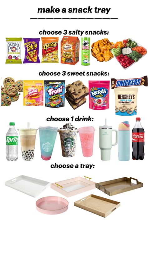 For my big back Julliete 💕💕, u want u can pick 4 salty snacks because I know you will still be hungry after the 3 💓💓 Easy Snacks To Make, Homemade School Lunches, Sleepover Snacks, Bento Box Recipes, Making A Gift Basket, Easy School Lunches, School Lunch Recipes, Snack Organizer, Sleepover Food