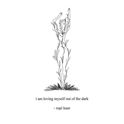 rupi kaur’s Instagram post: “we trudge uphill toward the sun no matter how tiring it becomes. (page 37 from ‘home body’)” It Comes In Waves, Floral Mandala Tattoo, Loving Myself, Mandala Tattoo Sleeve, Out Of The Dark, Home Body, Rupi Kaur, Love Myself, Best Friend Tattoos