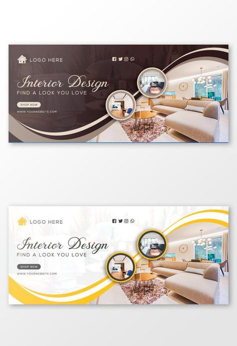 Interior Design Sale Facebook Cover Template#pikbest#Templates Facebook Cover Design, Medical Website Design, Facebook Cover Images, Fashion Design Template, Facebook Cover Template, About Facebook, Business Banner, Love Logo, Banner Template Design